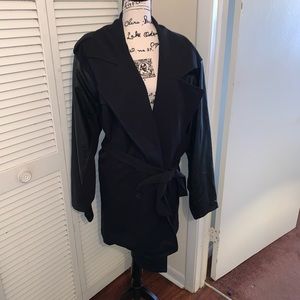 Torrid black trench coat